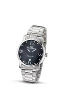Philip Ladies Couture Analogue R8253198625 with Quartz Movement, Black Dial and Stainless Steel Case
