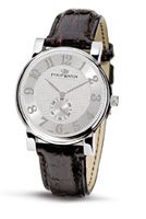 Philip Wales Analogue R8251193015 with Quartz Movement, Silver Dial and Stainless Steel Case