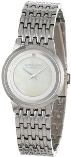 Pierre Cardin PC900882002 Classic Analog Diamond Accented Mother-Of-Pearl Dial