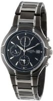 Pulsar PF3547 Alarm Chronograph Black Ion Plated Stainless Steel