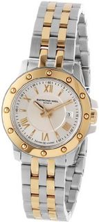 Raymond Weil 5399-STP-00657 Tango Yellow Gold Steel Case and Bracelet Beige Dial