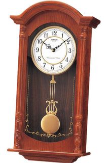 RHYTHM Wooden Pendulum CMJ301ER06