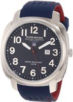 River Woods RW 6 M BLD SCBLR Large Blue Dial