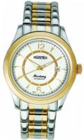 Roamer of Switzerland 931639 47 24 90 Mustang Automatic Gold PVD and Steel White Dial