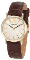 Roamer of Switzerland 934857 48 15 09 Limelight Gold PVD Silver Dial Brown Leather