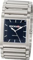 Rockwell Time Unisex RK102 Rook Stainless Steel Silver and Black
