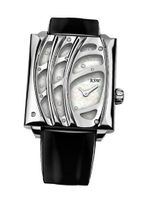 RSW 6020.BS.L1.211.DS Wonderland Stainless-Steel Mother-of-Pearl Diamond Patent Leather