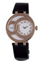 RSW 6025.PP.L1.2.00 Wonderland Round Rose Gold Pvd White Dial Patent Leather