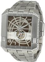 RSW 7110.MS.S0.9.D1 Crossroads Diamond Stainless Steel Brown Textured Dial Automatic