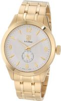S. Coifman SC0118 Silver Textured Dial 18K Gold Ion-Plated Stainless Steel