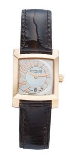 Saint Honore 731027 8YBBR Orsay Square Rose Gold PVD Mother-Of-Pearl
