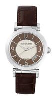 Saint Honore 766011 1AGBN Opera Brown Two-Tone Dial Leather