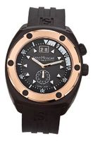 Saint Honore 863211 78NIN Haussman Black and Rose Gold PVD Rubber