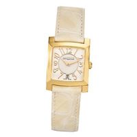 Saint Honore Orsay 731117 3AYBT mm Gold Plated Stainless Steel Case Beige Calfskin Mineral
