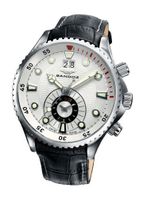 Sandoz The Race Collection Gents Second Time Zone Gmt Leather Strap