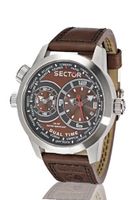Sector R3251102055 Urban Oversize Analog Stainless Steel