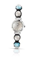 Sekonda Quartz with Mother of Pearl Dial Analogue Display and Blue Nylon Bracelet 4733.27