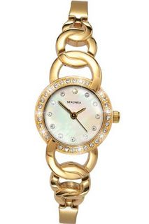 Sekonda Quartz with Mother of Pearl Dial Analogue Display and Gold Bracelet 4396.27