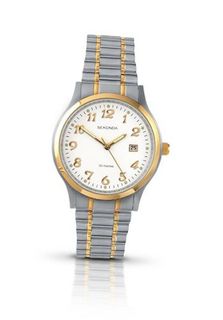 Sekonda Quartz with White Dial Analogue Display and Silver Stainless Steel Bracelet 3356.27