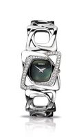 Seksy by Sekonda Quartz with Mother of Pearl Dial Analogue Display and Silver Stainless Steel Bracelet 4501.37