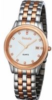Semdu SD9020G Rose Gold Stainless Steel White Dial