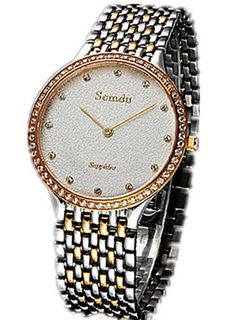 Semdu SD9029G Gold Plating and Stainless Steel Two-Tone