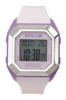 Solus Unisex Digital with LCD Dial Digital Display and Pink Plastic or PU Strap SL-840-006