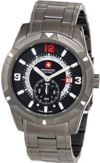 Swiss Military Calibre 06-5R5-04-007 Revolution Grey Ion-Plated Black Dial