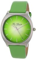 Ted Baker TE2096 Vintage Silver Case Green Dial Green Strap