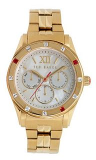Ted Baker TE4067 Quality Time Single Case Construction Gold Tone