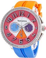 Tendence - Crazy Unisex Quartz with Multicolour Dial Analogue Display and Multicolour Plastic or PU Strap T0460407