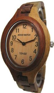 Tense Multicolored Wood Oval Wrist L7301I LF