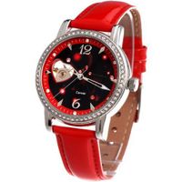 Time100 Constellation-series-Cancer Genuine Leather Strap Automatic Mechanical Ladies #W80050L.04A