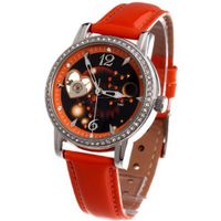 Time100 Constellation-series-Leo Genuine Leather Strap Automatic Mechanical Ladies #W80050L.05A