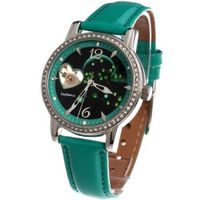 Time100 Constellation-series-Sagittarius Genuine Leather Strap Automatic Mechanical Ladies #W80050L.09A