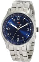 Tommy Hilfiger 1710308 Classic Stainless Steel and Blue Dial Bracelet