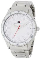 Tommy Hilfiger 1781056 Sport Bracelet with White Bezel and Textured White Dial