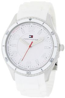 Tommy Hilfiger 1781058 Sport White Silicon with White Bezel and White Textured Dial