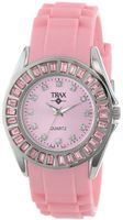 Trax TR3925-PK Rox Pink Rubber Pink Dial Crystal Bezel