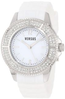 Versus by Versace 3C63700000 Tokyo White Dial Rubber Crystal
