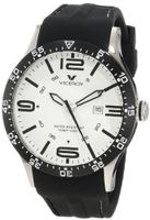 Viceroy 432049-05 White Dial Black Rubber Date