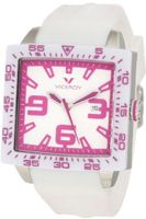 Viceroy 432099-95 Pink White Square Rubber Date