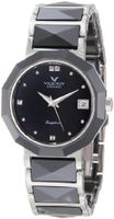 Viceroy 47576-57 Black Ceramic & Stainless Steel Bracelet Date