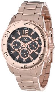 Viceroy 47604-55 Vimar11 Rose Gold Ion-Plated Stainless Steel Dual Time