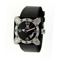 Deepest Lady Ladies in Black with Silver Bezel