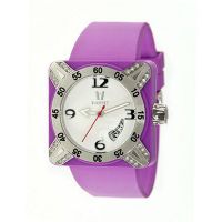 Deepest Lady Ladies in Purple with Silver Bezel