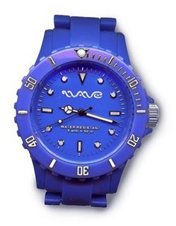 Wave Gear Unisex Sports Colourful Blue Ocean OC1001OB With Colour Matched Polycarbonate Strap