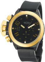 Welder K24-3402 K24 Chronograph Gold/Black Ion-Plated Stainless Steel Round