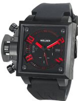 Welder K25-4301 K25 Chronograph Black Ion-Plated Stainless Steel Square