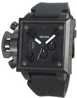 Welder K25-4304 K25 Chronograph Black Ion-Plated Stainless Steel Square